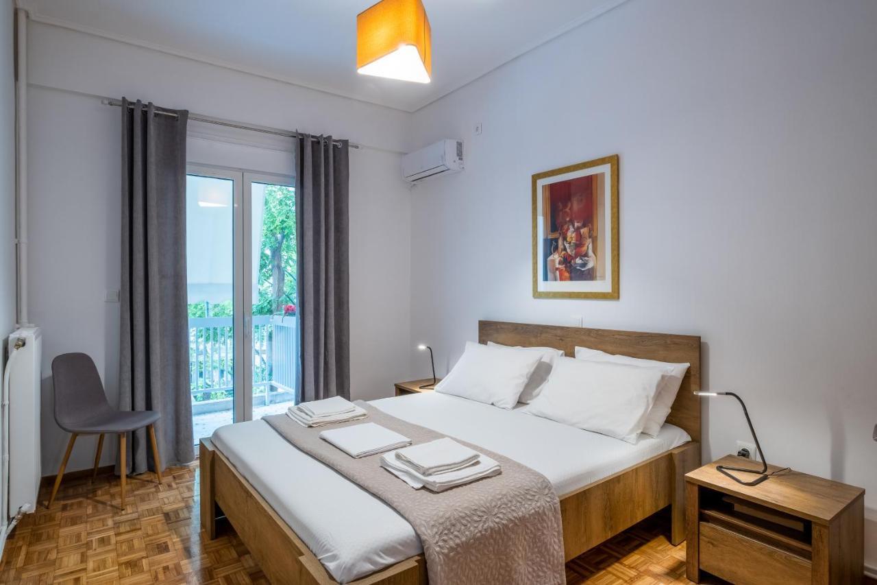 Sokos Residence, 1' Walk From Aghios Ioannis Metro Athen Exterior foto